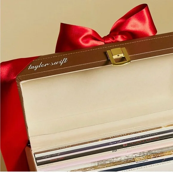 NIB Taylor Swift Acoustic Piano Vinyl Case Surprise Song Eras Tour Swiftie Rare - Picture 2 of 14